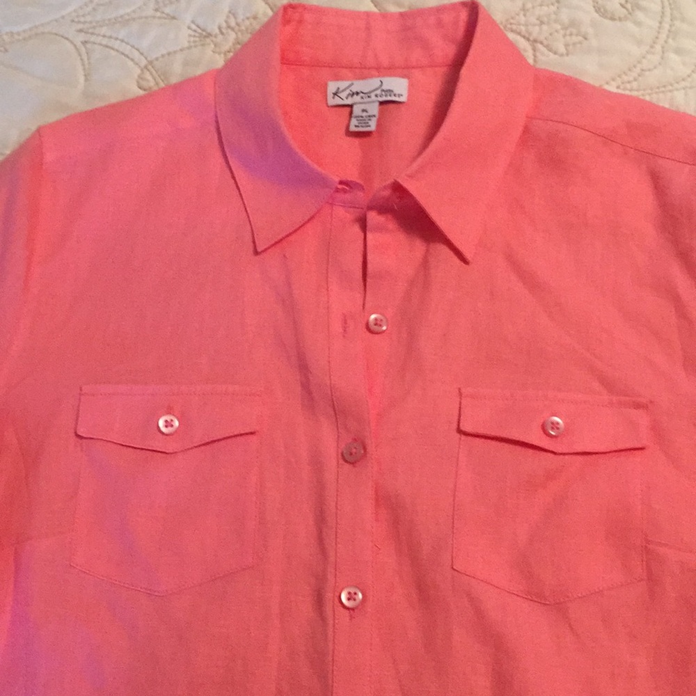 Kim Rogers linen blouse